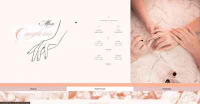 Portfolio démo - Prothésiste ongulaire diplomée