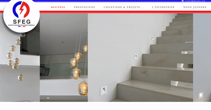 Site Société Française d'Electricité Générale
